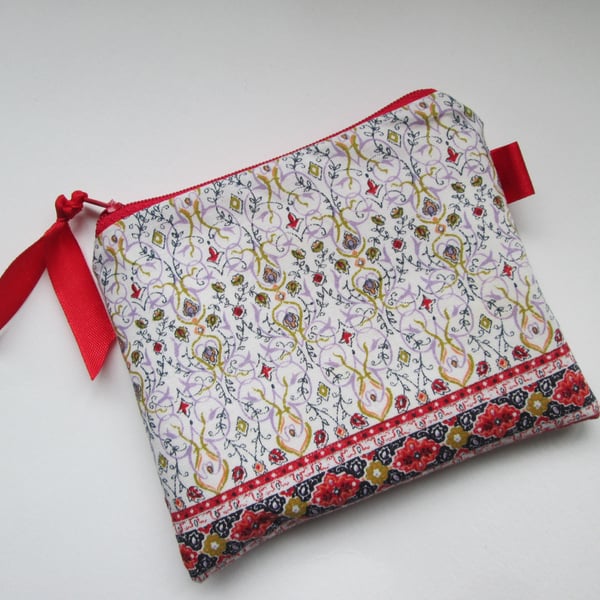 Pretty Floral  Coin Purse