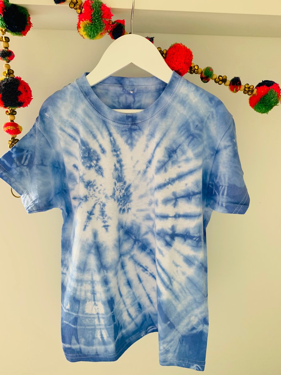 Blue Children’s Tie Dye Tshirt