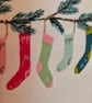 Christmas gift bag: stocking hanging - Image 3