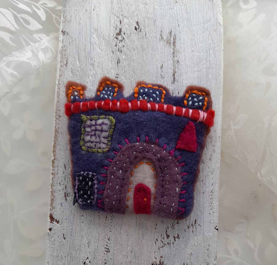 Textile Brooch