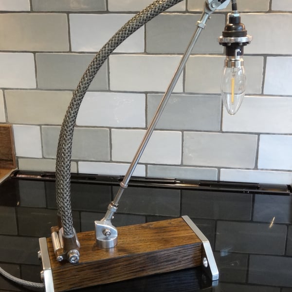 Unique Spitfire engine inspired aviation lamp