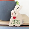 Pottery Easter Bunny decoration Ceramic Bunny Rabbit