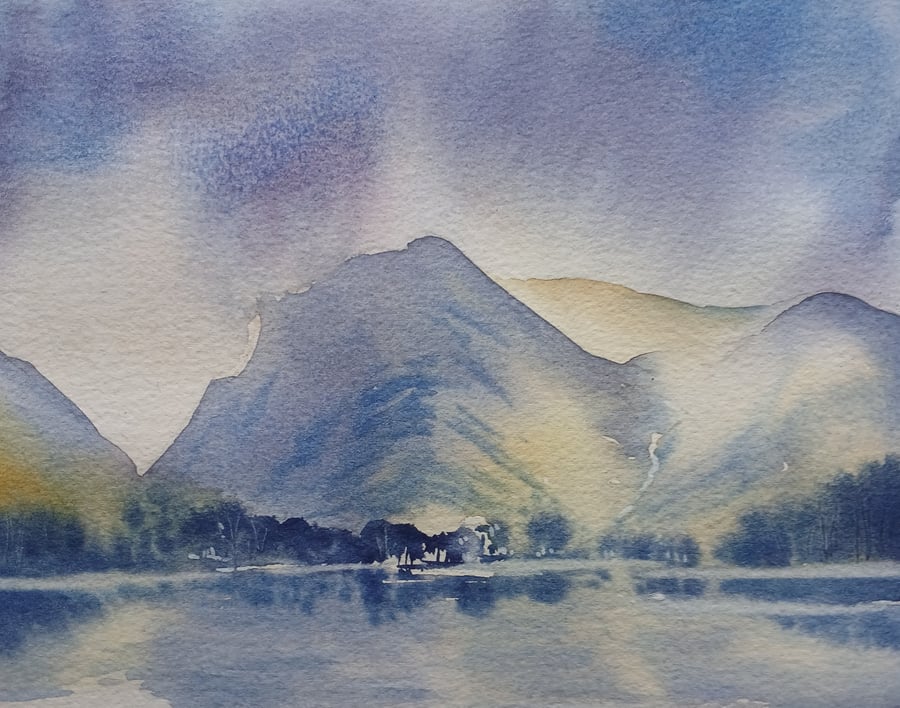 Buttermere Original Watercolour painting 