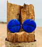 Sunday Pebble Earrings with happy face design - Image 3