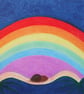 Rainbow Art Print, Spiritual Romantic Picture, Anniversay Gift for Him, For Her - Image 4