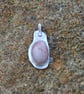 Quartz Silver pendant