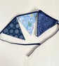 Large bunting - Kitties celebrating Christmas  - reversible  - Image 6