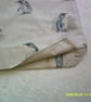 Penguins on Beige Fabric Bag - Image 2