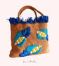 Beach bag with strap