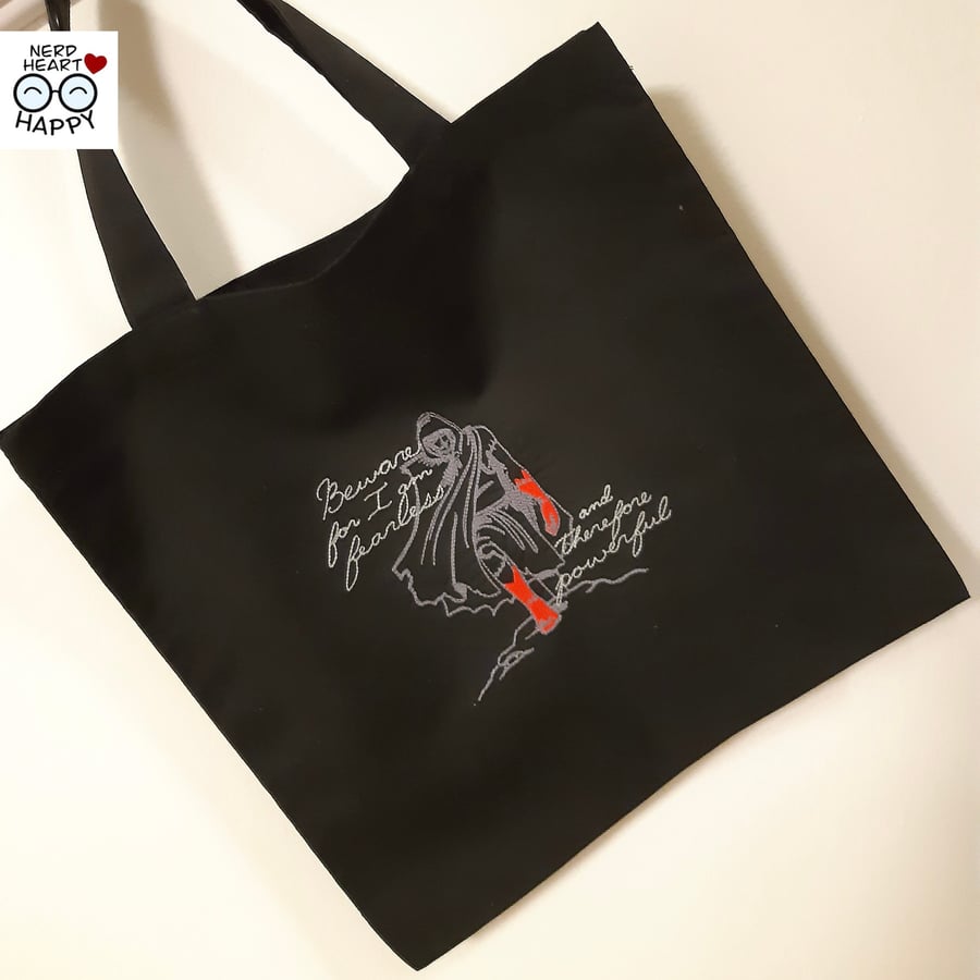 Frankenstein Mini Tote Bag, Mary Shelley Bag, Female Writer, Gothic Horror