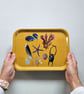 Beach Combing Tray Coastal Gift, Melamine Serving Tray, Beach Lover Gift - Image 2