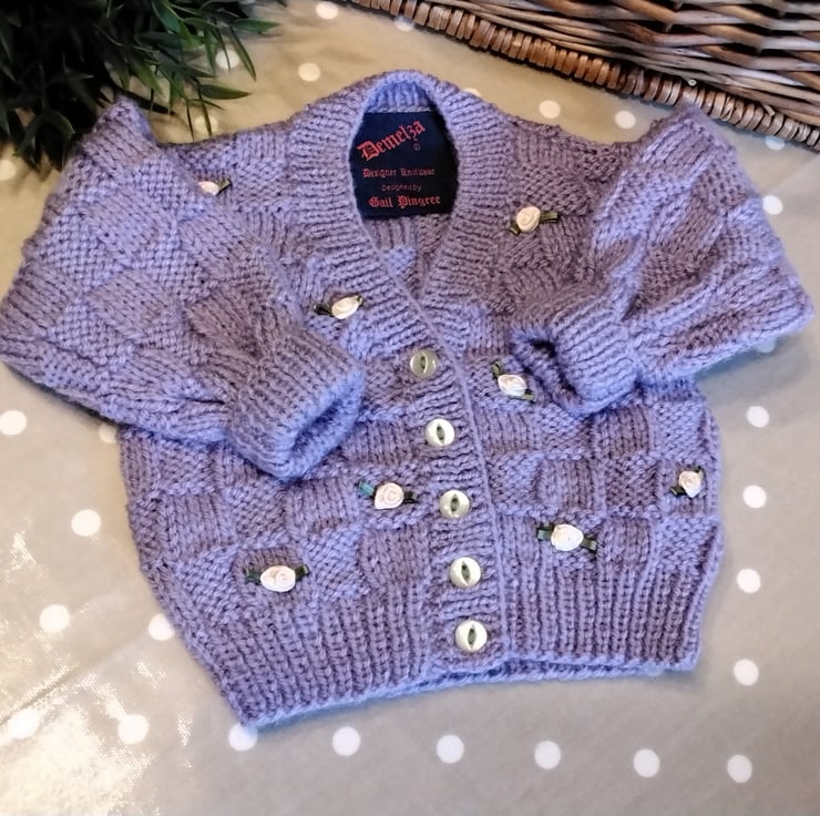 Lilac cardigan baby girl cheap