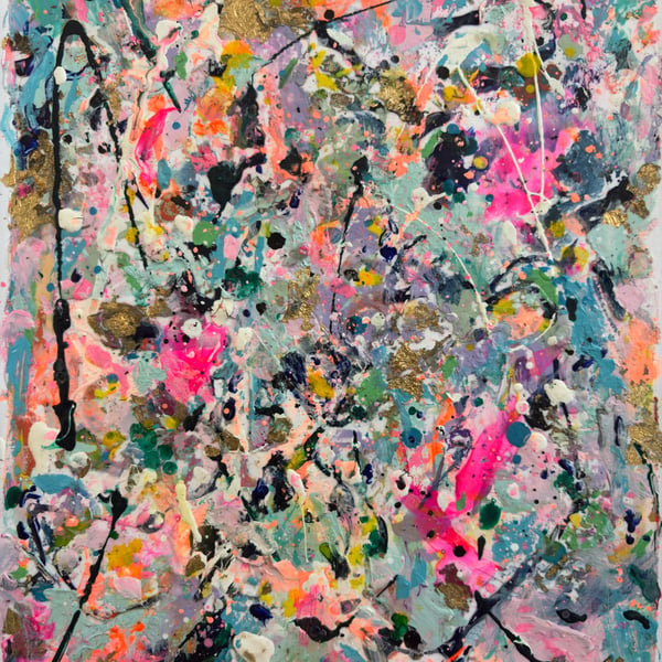 "Disco Daze" Original Abstract Painting