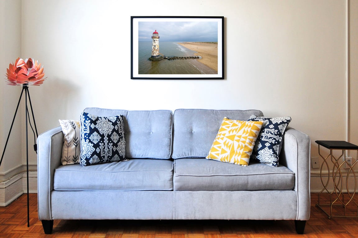 Talacre aerial 1 print