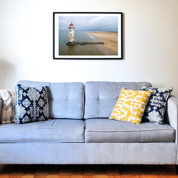 Talacre aerial 1 print