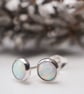 Opal stud earrings - Image 1