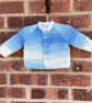 Baby cardigan matinee coat 0-3 months - Image 3