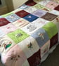A Bit of Everything Quilt. I Spy with My Little Eye Single bed Size for All Ages