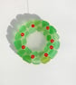 Wreath sun catcher from beach glass - Image 4
