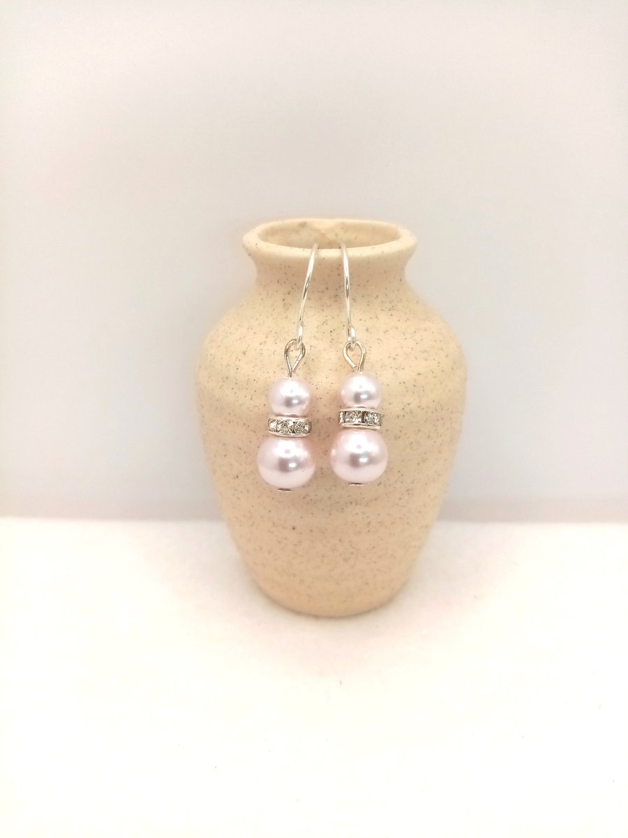 Pearl Earrings, Customise, June Birthstone, Gifts for her, Free Postage