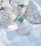   Silver Amazonite Statement Ring - Image 1