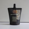 Callum.  Black stoneware ceramic form