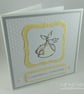 Handmade gender neutral new baby card - Image 5