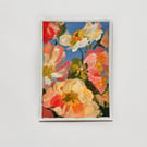 Hand-painted greeting card