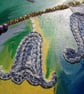 Original mixed media Bluebell painting - Image 4