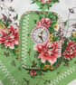 Fresh flowers clock - Image 5