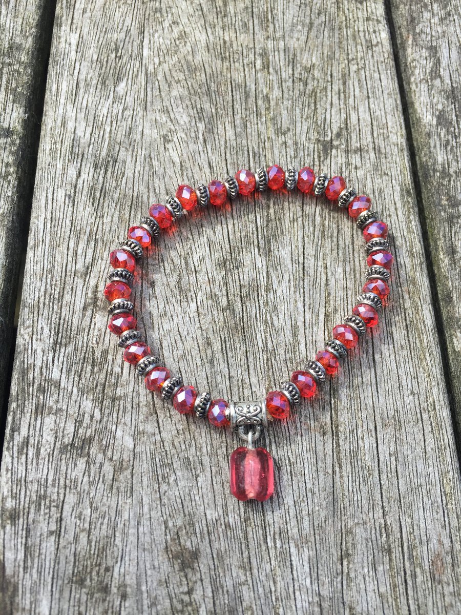 Swarovski glass bracelet