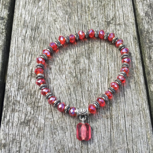 Swarovski glass bracelet