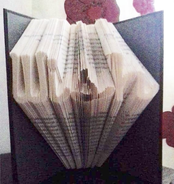 Wish (in Jane's Alpha) MMF Book Folding Pattern - EMAILED PDF PATTERN