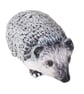 Hedgehog Ceramic Ornament - Handmade - Image 1