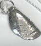 Its all about the Mussel - PMC Silver Mussel Handmade Pendant Necklace - Image 1