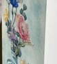 Delicate summer flowers in bottle vases card for any occasion - Image 5