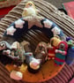 Knitted Nativity Wreath - Image 3