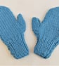 Baby's Cabled Helmet & Mittens Set, Baby Shower Gift, Gift Ideas for Babies - Image 3