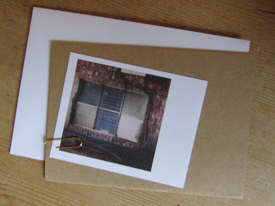 “Polaroid” style photo card: Manchester