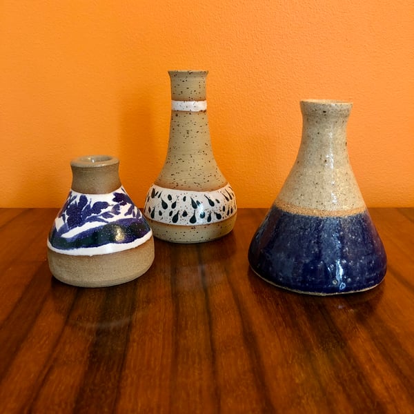 Three vases