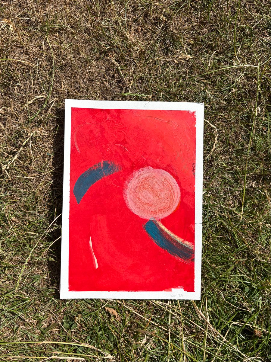 Original Abstract Painting A4