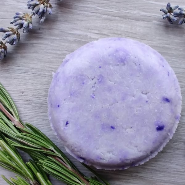 Solid shampoo bar - Lavender & Rosemary