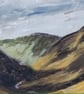 Glen Tilt, Cairngorms, Scottish Highlands Landscape Original Painting - Image 3