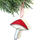 Christmas Decoration seasonal mushroom