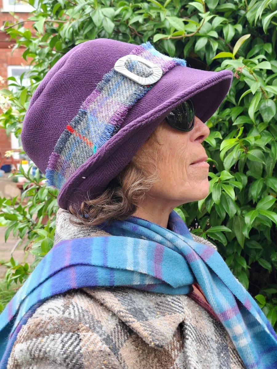 Winter Wool Vintage Style Ladies Hat
