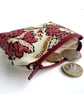 Small Purse, Coin Purse with Stylised Flowers - Image 3