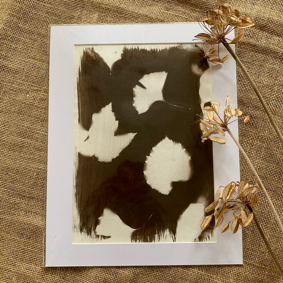 Vandyke Brown Autumn Print