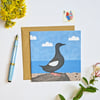 Card Bird Guillemot Blank Greetings