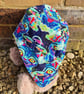 Reversable Bike Helmet Hat Adult L - Blue Tiger & Sweary  - Image 4