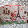 Cotton Make Up Bag - Mothers day gift- Valentines 